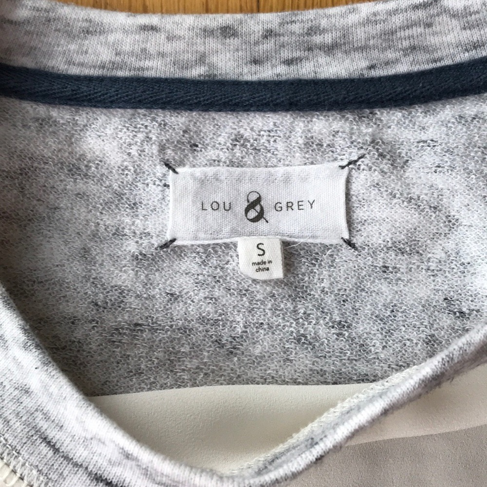 Lou & Grey Raglan Color Block Top - Picture 3 of 3